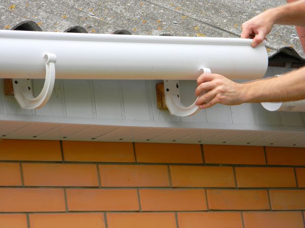 Half Round Gutter Installation in Cornelius