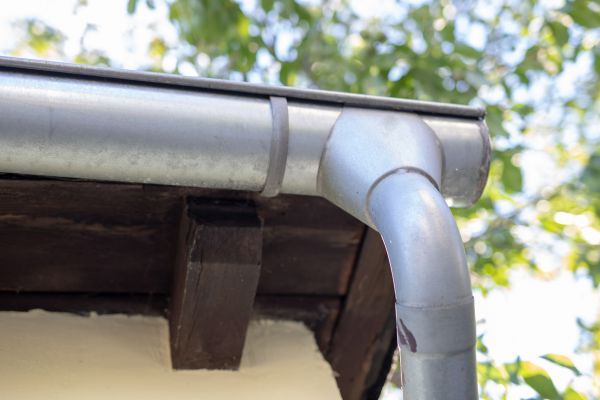 Metal Rain Gutter Installation in Cornelius