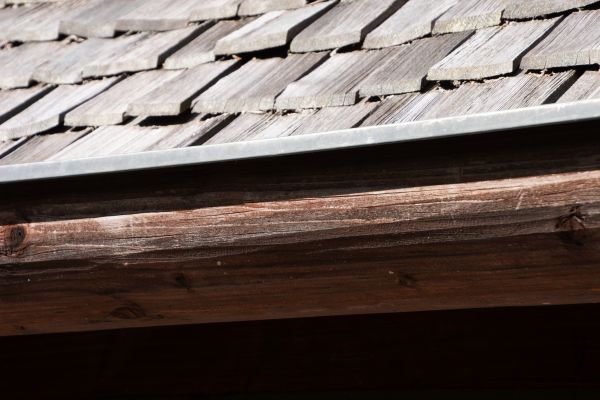 Wood Rain Gutter Installation in Cornelius